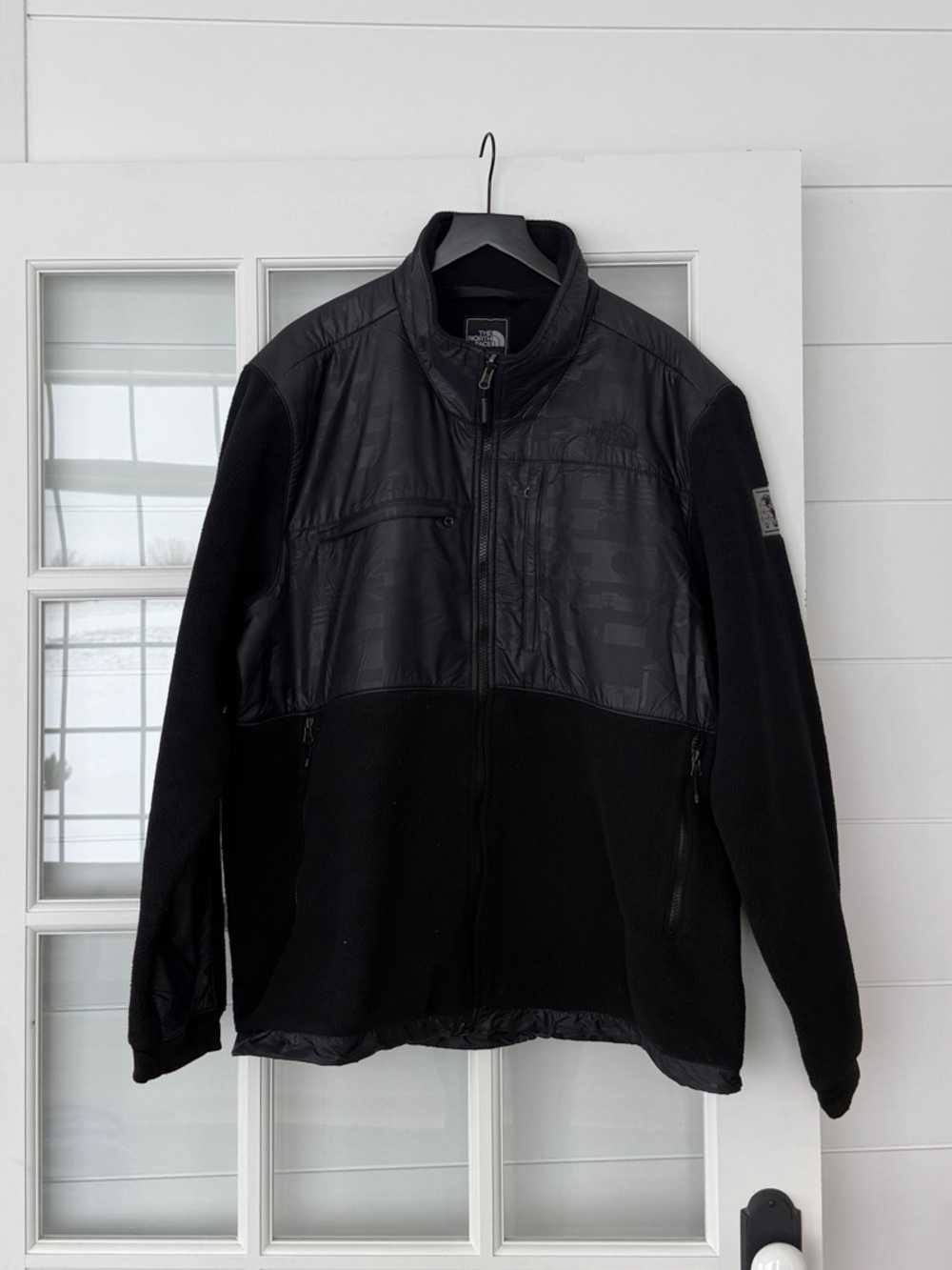 The North Face Black Hybrid Fleece Jacket